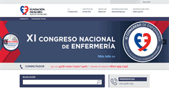 Desktop Screenshot of fundacionfavaloro.org